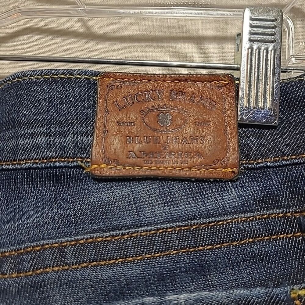 Lucky Brand Women's Zoe Skinny Jeans Size 6/28 Regular Dark Wash Low Rise - Picture 6 of 15